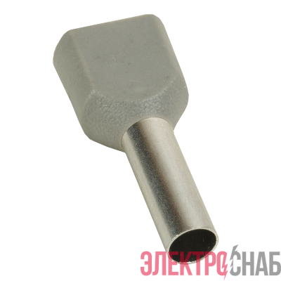 Наконечник штыревой втулочный под два провода НШвИ2 OptiKit T-Shv2-PVC- 4.0-12 (уп.100шт) КЭАЗ 278051