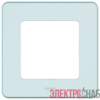 Рамка 1-м СП Inspiria IP20 мятн. IEK 673935