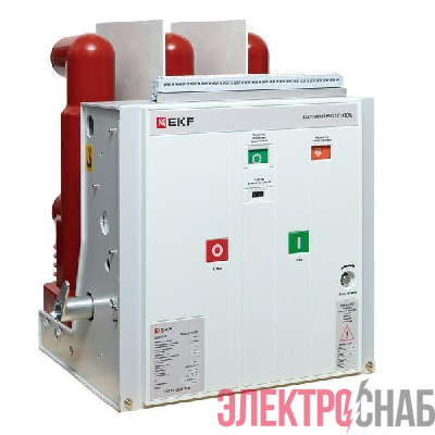 Выключатель вакуумный BB/EKF-10-1250-20-150 стац. исполнения с магнитом блокировки включения с правой и левой блокировкой с 2 ток. катушками откл. 5А с 2 изоляц. перегор. опер. ток 220В AC/DC EKF ppt22t2plbbv15s1220