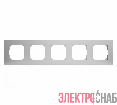 Рамка 5-м Pixel алюм. TOKOV ELECTRIC TKE-PX-RM5-C03
