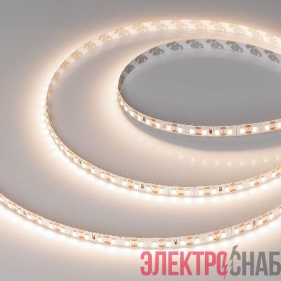 Лента светодиодная FC-A120-8mm 24V Warm3500-CX1 10Вт/м IP20 резка 1 светодиод (уп.5м) Arlight 052795