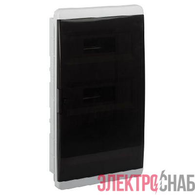 Корпус встраиваемый COMFORT ЩРВ-П-36 IP40 пластик. прозр. крышка бел. Эра Б0067241