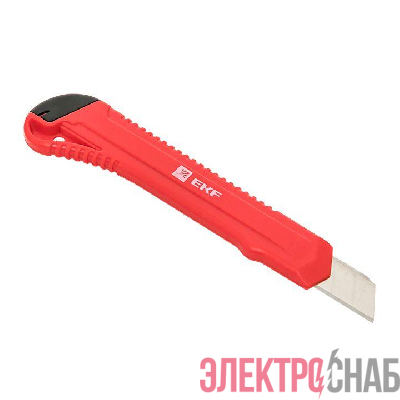 Нож с сегментированным лезвием 18мм НСМ-20 EKF Master ncm-20-ms