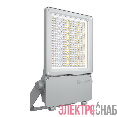 Прожектор светодиодный ДО 180Вт 4000К 28000лм 30град. асимметричный сер. LEDVANCE 4099854373572