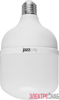 Лампа светодиодная высокомощная PLED-HP-T120 40Вт 4000К нейтр. бел. E27/E40 (переходник в компл.) 3700лм Pro JazzWay 1038937A