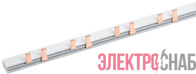 Шина соединительная PIN 63А 36мод. для АД12 (дл.1м) IEK YNS21-2-063-036