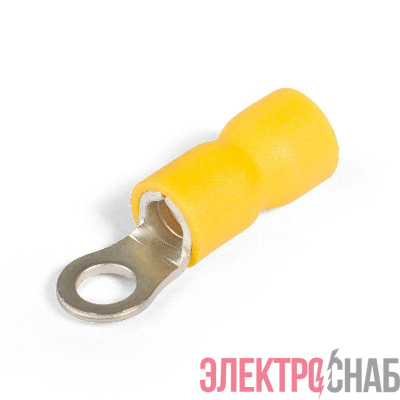 Наконечник кабельный кольцевой изолированный НКИ 6.0-4 EasyFix КВТ 90895