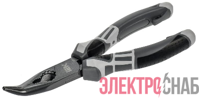 Тонкогубцы изогнутые 160мм K4 ARMA2L 5 IEK A2L5-BN10-K4-160