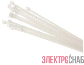 Хомут кабельный 71 058 NCT-076-400-100/WH 7.6х400 нейл. бел. (уп.100шт) Navigator 71058