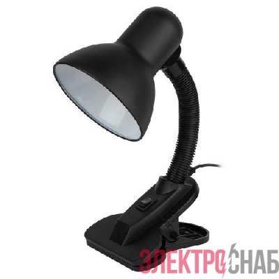 Светильник настольный N-102-E27-40W-BK матов. черн. Эра C0041424