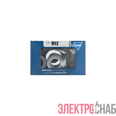 Шайба плоская М12 DIN 125а оцинк. (уп.50шт) Tech-Krep/Zitar 105262