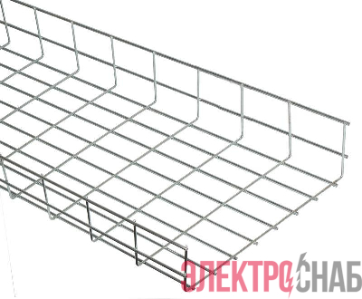 Лоток проволочный 600х100 L3000 сталь 4мм IEK CLWG10-100-600-3