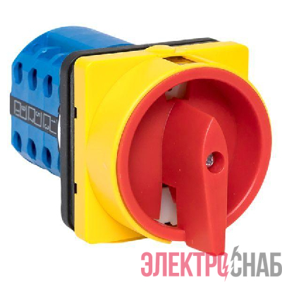 Переключатель кулачковый ПК-1-23 25А 3п "1-0-2" с блокировкой IP65 PROxima EKF pk-1-23-25-a65