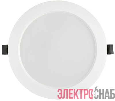 Светильник светодиодный ДВО 1614 20Вт 6500К IP20 встраив. круг бел. IEK LDVO0-1614-20-6500-K01