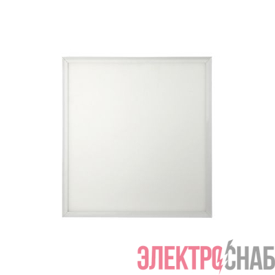 Светильник светодиодный SPL-511-W-40K-040 40Вт 4000К IP40 3420лм 595х595х8 без драйвера панель бел. Проектный Эра Б0048929