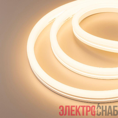 Лента светодиодная MOONLIGHT-SIDE-X336-12х24mm 230V Warm 2700К 11Вт/м IP65 wire x1 грибовидная форма герметичная (уп.50м) Arlight 055520