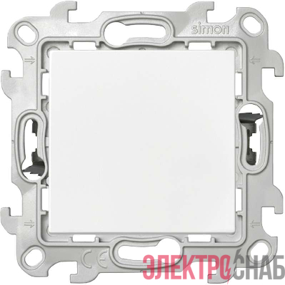 Выключатель 1-кл. 1п 2мод. СП Simon 24 10А IP20 Push&Go механизм бел. Simon 2420101-030