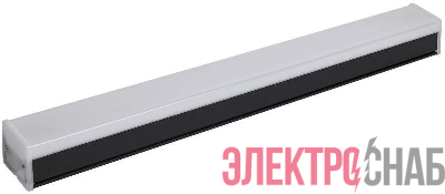 Светильник светодиодный линейный 1011 20Вт 4000К 600мм черн. IEK LT-LDCK-0-1011-020-40-K02