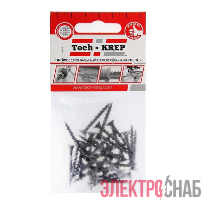 Саморез гипсокартон-дерево 3.8х32 (пакет) (уп.30шт) Tech-Krep/Zitar 102371