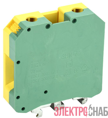 Зажим наборный ЗНИ-70PEN 70кв.мм (JXB-земля) IEK YZN20-070-K52