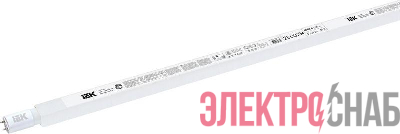 Лампа светодиодная T8 20Вт линейная 2000Лм 230В 6500К G13 IEK LLE-T8R-20-230-65-G13