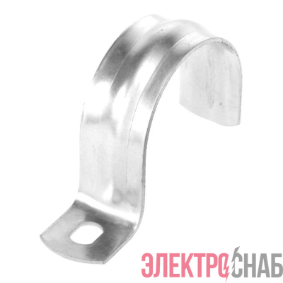 Скоба крепежная однолапковая СМО d60-63мм метал. (уп.50шт) Промрукав PR08.2540