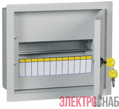 Корпус ЩРв-12 TITAN 3 265х310х120мм IP31 метал. IEK MKM14-V-12-30-T