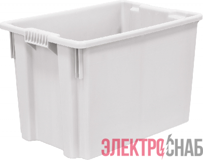 Ящик 600х400х400 мороз. сплошной  натуральный 605 605