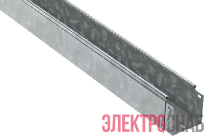 Лоток листовой неперфорир. 100х100 L3000 сталь 1мм HDZ IEK CLN10-100-100-100-3-M-HDZ