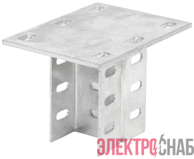 Кронштейн потолочный двойной осн.110 сталь HDZ гор. оцинк. IEK CLW10-KPD-110-HDZ