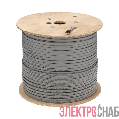Кабель греющий (нагрев.) саморег. SRL16-2 неэкранированный 16Вт/м 0.88кв.мм/105м 300м Rexant 51-0274