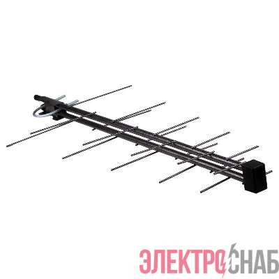 Антенна ТВ наружная "АКТИВНАЯ" для аналогового и цифрового ТВ - DVB-T2 (модель RX-424) (пакет) Rexant 34-0424