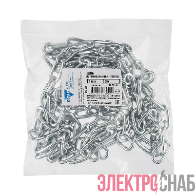 Цепь короткозвенная 4мм DIN 766 (3м) Tech-Krep/Zitar 127866