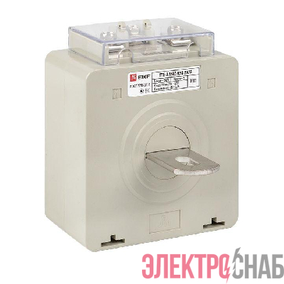 Трансформатор тока ТТЕ-А 150/5А кл. точн. 0.5S с клеммой напряжения PROxima EKF tte-S-150-0.5S