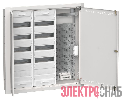 Корпус комбинированный ЩРв-120 (3х60) TITAN 5 бел. IEK TI5-51-V-3X060-30