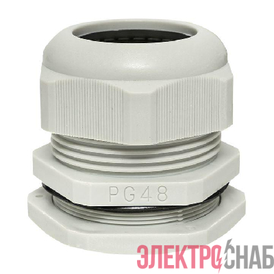 Сальник PG48 d37-44мм (d отверст. 59мм) IP54 (уп.1шт) PROxima EKF plc-pg-48-1-r