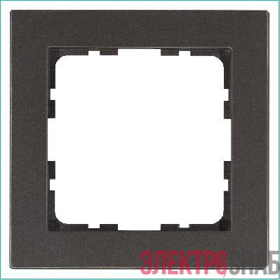 Рамка 1-м G-Classic мокко Jasmart G1001Z