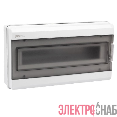 Бокс модульный накладной PDB/W 3018 GR (ЩРН-ПГ-18) IP65 пластик. Pro JazzWay 5072022