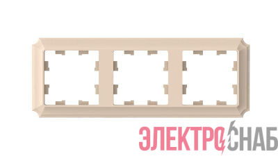 Рамка 3-м AtlasDesign Antique универс. песочн. SE ATN101203