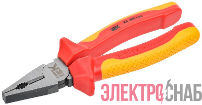 Пассатижи диэлектрические 200мм K3 ARMA2L 3 IEK A2L3-PL20-K3-200