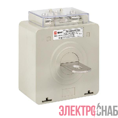 Трансформатор тока ТТЕ-А 300/5А кл. точн. 0.5S с клеммой напряжения PROxima EKF tte-S-300-0.5S