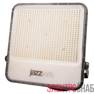 Прожектор светодиодный PFL-S4 500Вт IP65 6500К СДО 80град. сер. Pro+ JazzWay 5064072