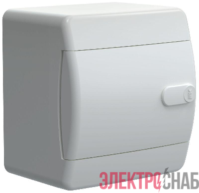 Корпус ЩРН-П-4 UNION Compact IP41 бел. дверь пластик. IEK UIC-KP13-N-04-41-K01