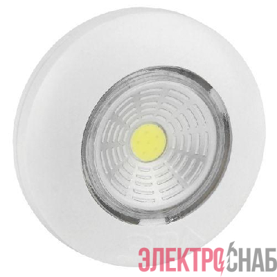 Фонарь SB-501 NEW пушлайт "Аврора" COB 3хAAA бел. ЭРА Б0031040