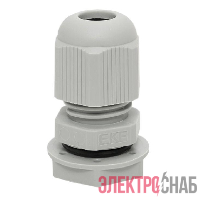 Сальник PG9 d4-8мм (d отверст. 16мм) IP54 PROxima EKF plc-pg-9-r