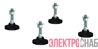 Комплект ножек для шкафа CQE M12х50мм (4 ножки) DKC R5A45