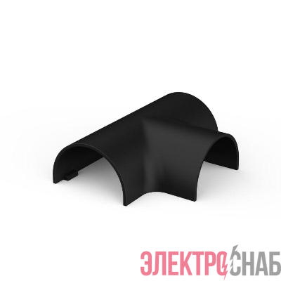 Тройник для кабель-канала MultiSet 20х12 антрацит SE IMT20124BK