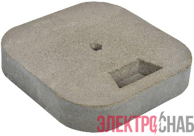 Основание бетонное 400х400х50мм для мачты IEK ZML10D-CB-08-400