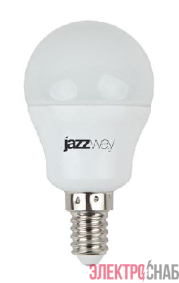Лампа светодиодная PLED-SP 7Вт G45 шар 3000К тепл. бел. E14 540лм 230В JazzWay 1027856-2