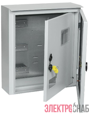 Корпус ЩУ 3/1-1 TITAN 445х400х150мм У1 IP66 метал. IEK MKM51-N-09-54